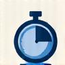 Clock icon symbolizing reliability